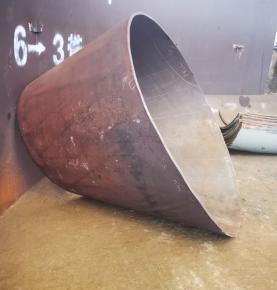 Customized Thickness Stainless Pressure Vessel Conical Torispherical Head ASME Ellipsoidal Head