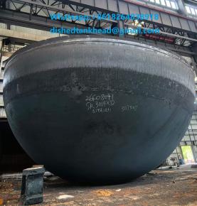  Haipei Industry Hemispherical Tank Heads Seamless ASME Hemispherical Dished Head 